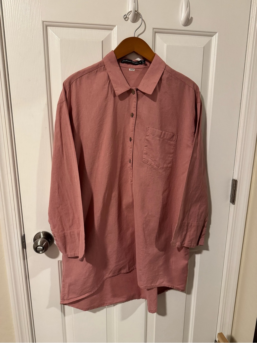 Gudrun Sjödén Coord Set Oversized Button Pullover Shirt and Capri